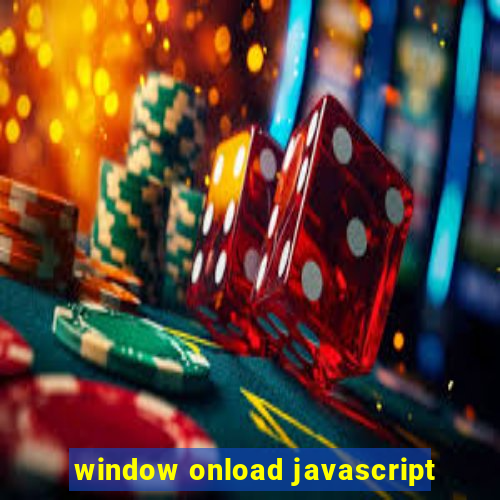 window onload javascript